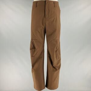 POST ARCHIVE FACTION (PAF) Size XL Brown Nylon Cotton Casual Pants